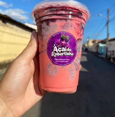 Açaí Trufado Morango 400ml